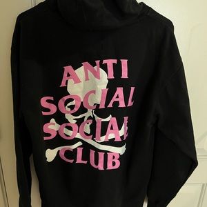 Mastermind x Anti Social Social Club Black Hoodie